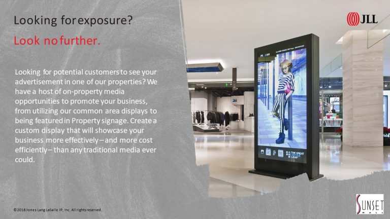 Looking for exposure? Look no further.