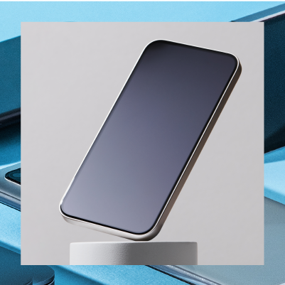 Everyday_WebHeroes_Jobs_400x400 phone on blue abstract background