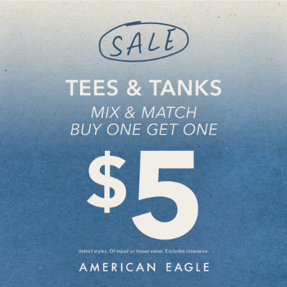 Tee &amp; Tanks Buy One Get One for $5 icon