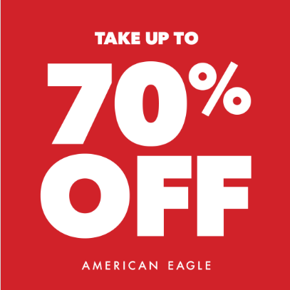 70% off Clearance! – American Eagle icon
