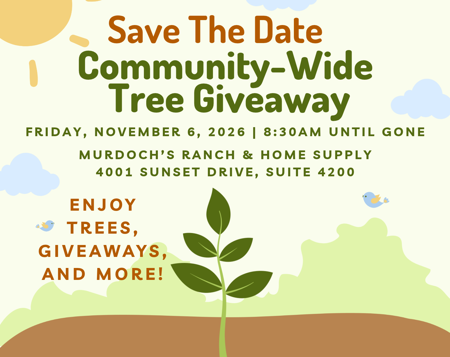Community-Wide Tree Giveaway